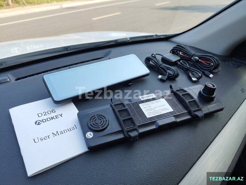 videoreqistr +gps, güzgü, arxa kamera — Video qeydediciləri, Bakı (3)