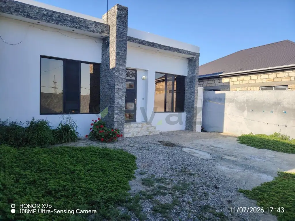 4 otaqlı Həyət evi Satılır, Hökməli, Abşeron — Ev, villa (3)