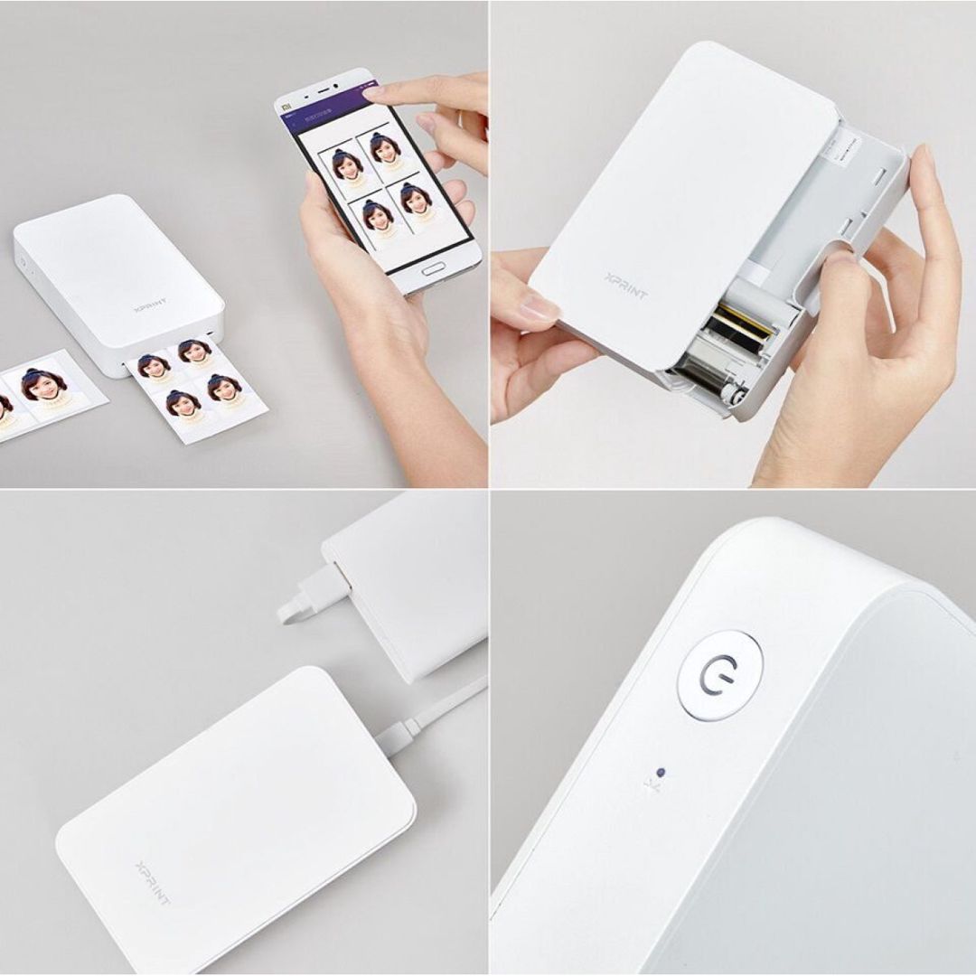 Printer xprint phone photo bluetooth white — Printerləri, Bakı (2)