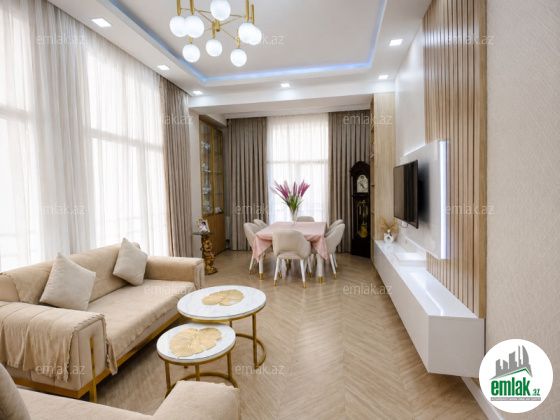 Satılır 4 otaqlı 130 m² yeni tikili Gənclik m — Mənzil (4)
