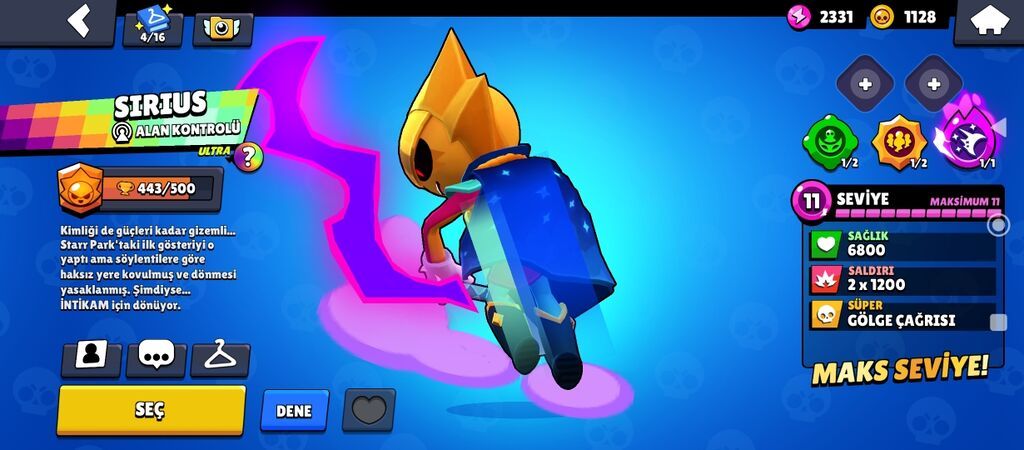 Brawl Stars hesabı – yüksək trofeyli və inkişaf etmiş - Kupa yolu — Digər, Bakı (7)