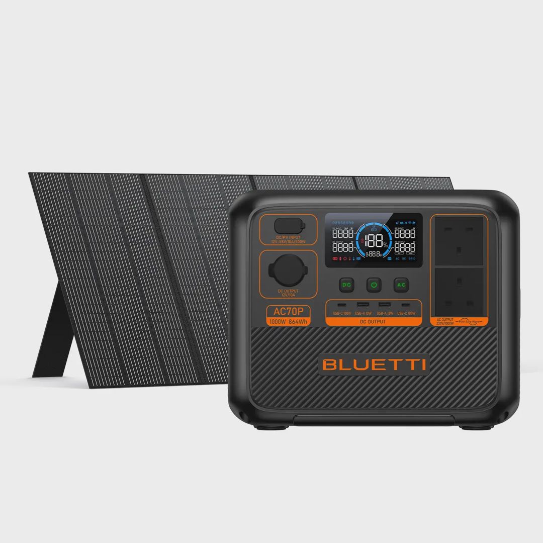 Bluetti AC70P Portable Power Station 1000W/ 864Wh (AC70P) — Komponentlər, Bakı (2)