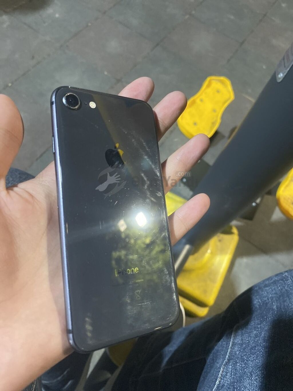 IPhone 8, Space Gray, Barmaq izi — Elektronika, Bakı (2)
