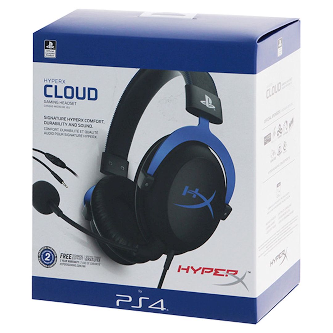 Qulaqlıq-qarnitur HyperX Cloud PS4 (Hx-hscls-bl/em) Black — Telefonlar və qadjetlər, Bakı (2)