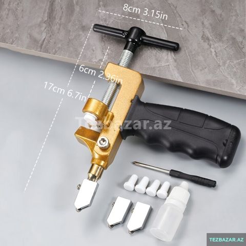 Şüşə və kafel kəsən — 35 ₼ · Bakı · Biznes və avadanlıq Şüşə və kafel kəsən — Bakı