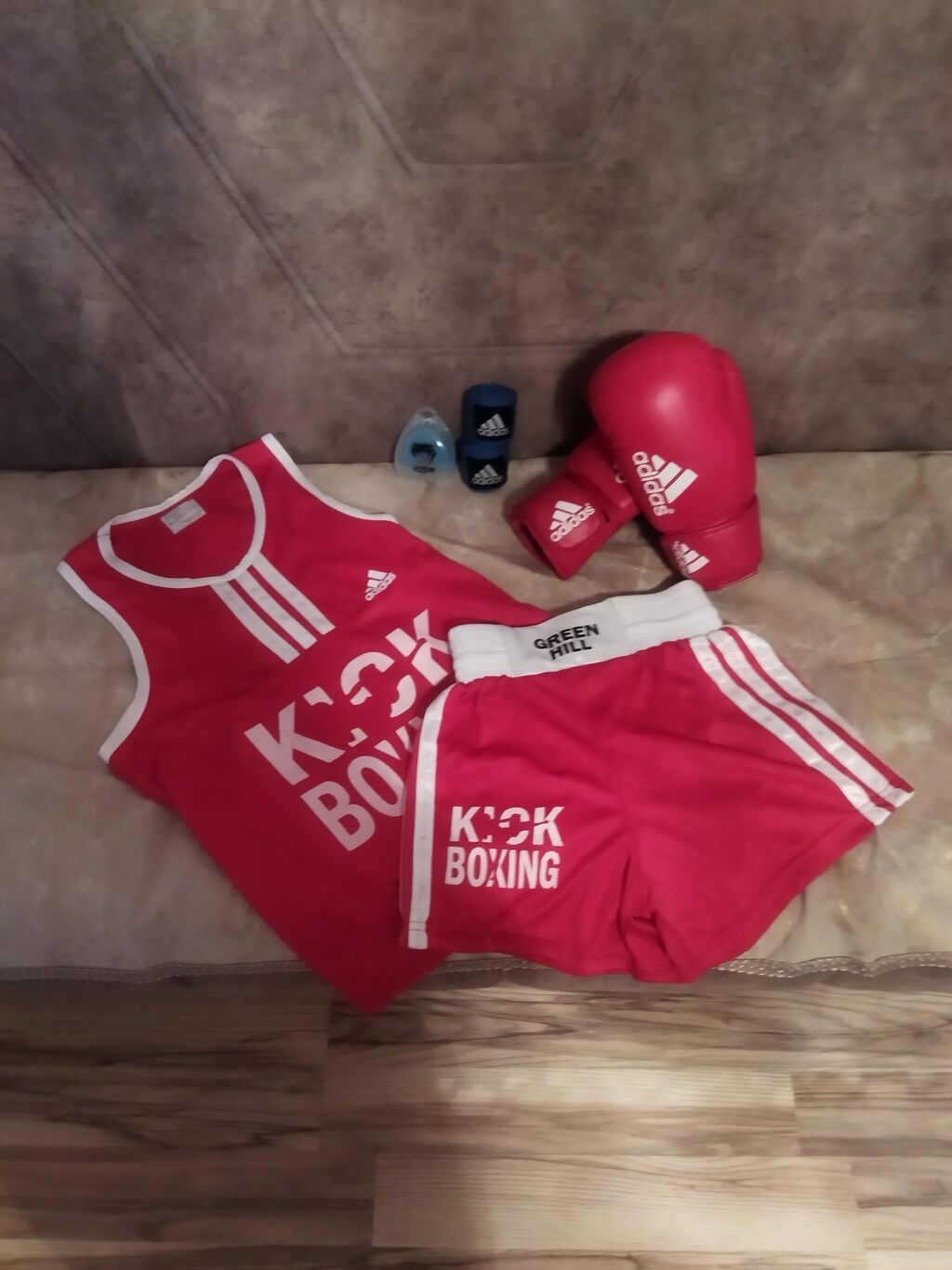 Kickboks üçün tam dəst M model 1 hefte geyinilib şəkildə ne görürsüzse — İdman və istirahət, Bakı (3)