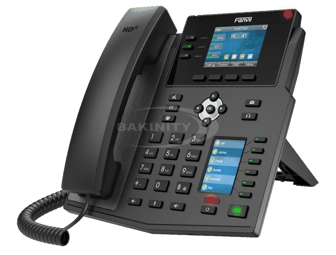 IP-telefon Fanvil X4U V2 — IP telefon sistemləri, Bakı (2)