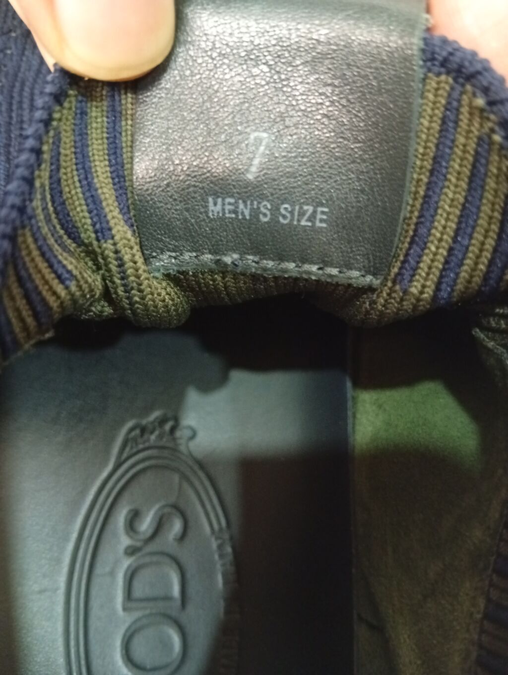 100 manat. Tünd göy rəngli kişi Tod's ayaqqabıları "Tod's Run 63K — Ayakkabılar, Bakı (5)