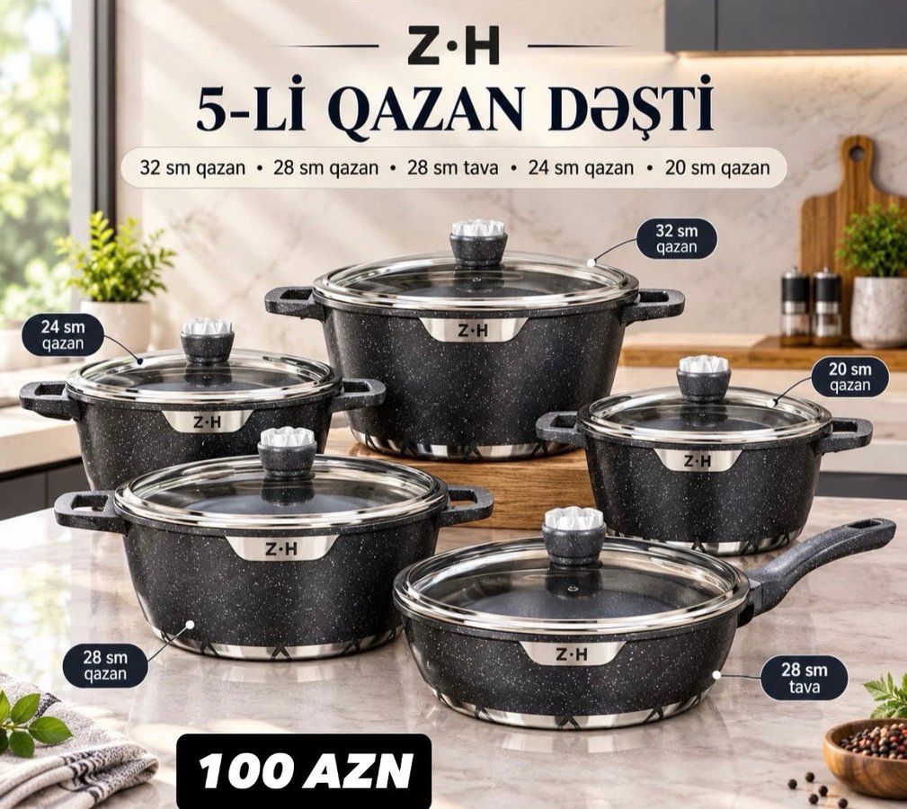 5-li qazan desti — Mallar, Bakı