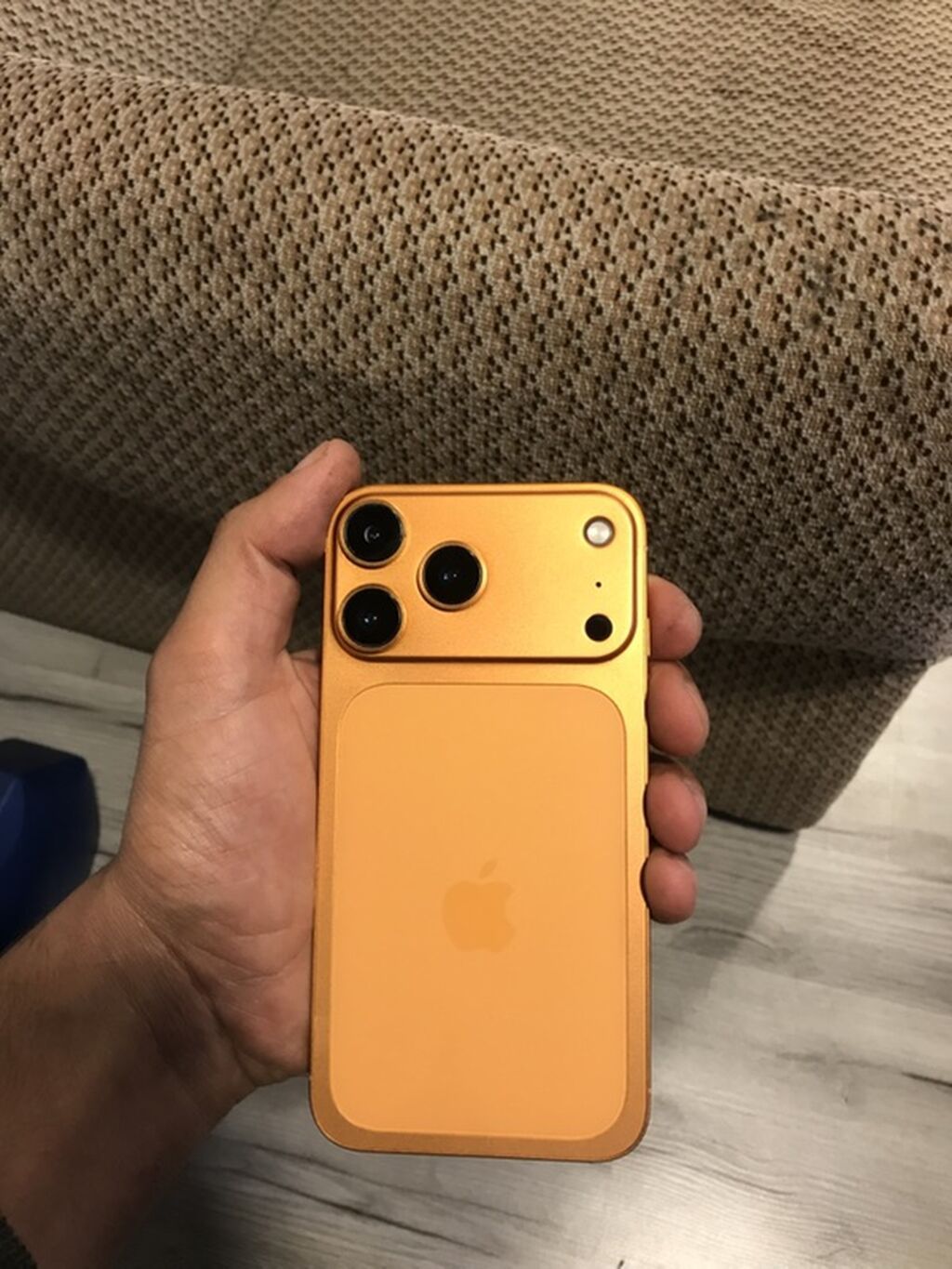 Məhsul: iPhone modelinə bənzər dizayna sahib smartfon (narıncı/qızılı — Digər smartfonlar, Ağdaş (3)