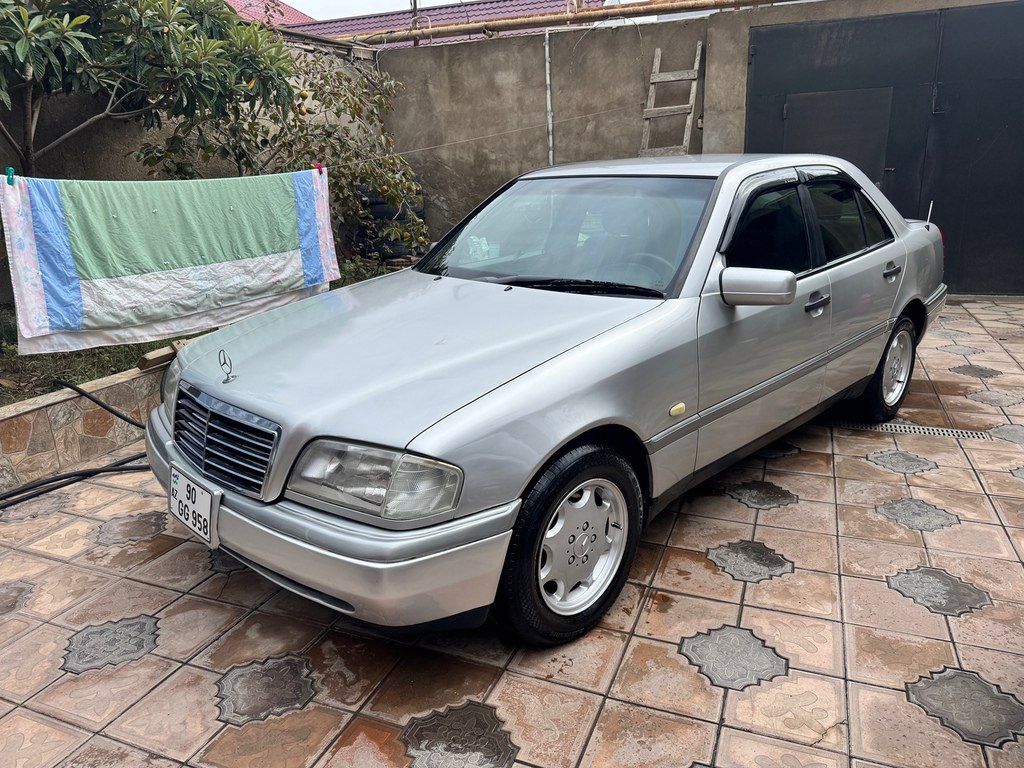 Mercedes C 200, 2.0 L, 1996 il, 288 000 km 99-GP-779 — Avtomobillər, Bakı (5)