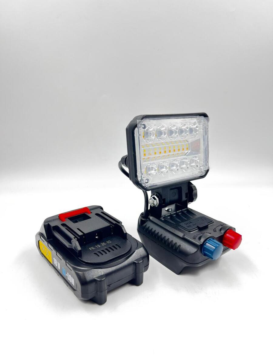 Güclü LED İşıq – 18V Li-ion Akkumulyatorlu — İşıqlandırma, Bakı (3)