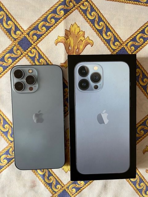 Apple iPhone 13 Pro Max Sierra Blue 128GB/6GB — Bakı