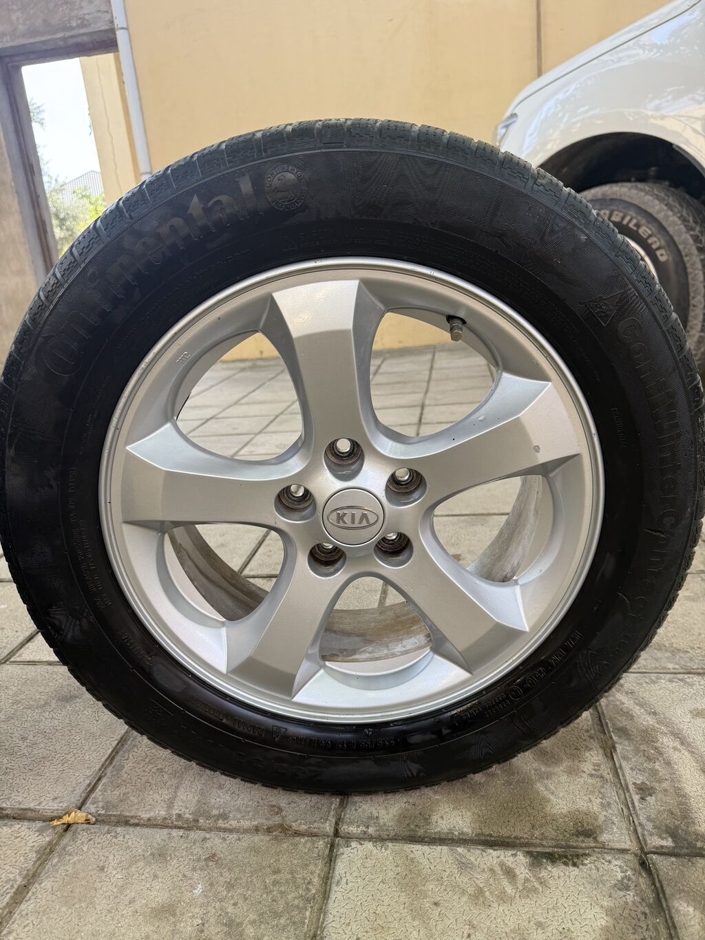 İşlənmiş Disk təkər Kia 235 / 55 / R 17, 5 Boltlu — Diskləri, Saray (2)