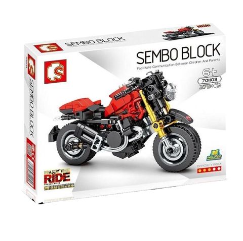 Konstruktor Sembo Block DY796872 Motosiklet, 273 element, 6+ yaş — 32 ₼ · Bakı · Mallar Konstruktor Sembo Block DY796872 Motosiklet, 273 element, 6+ yaş — Bakı