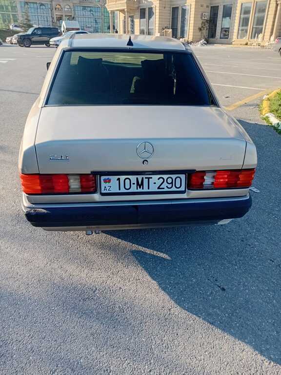Mercedes 190, 2.0 L, 1991 il, 660 000 km 10-MT-290 — Avtomobillər, Bakı (2)
