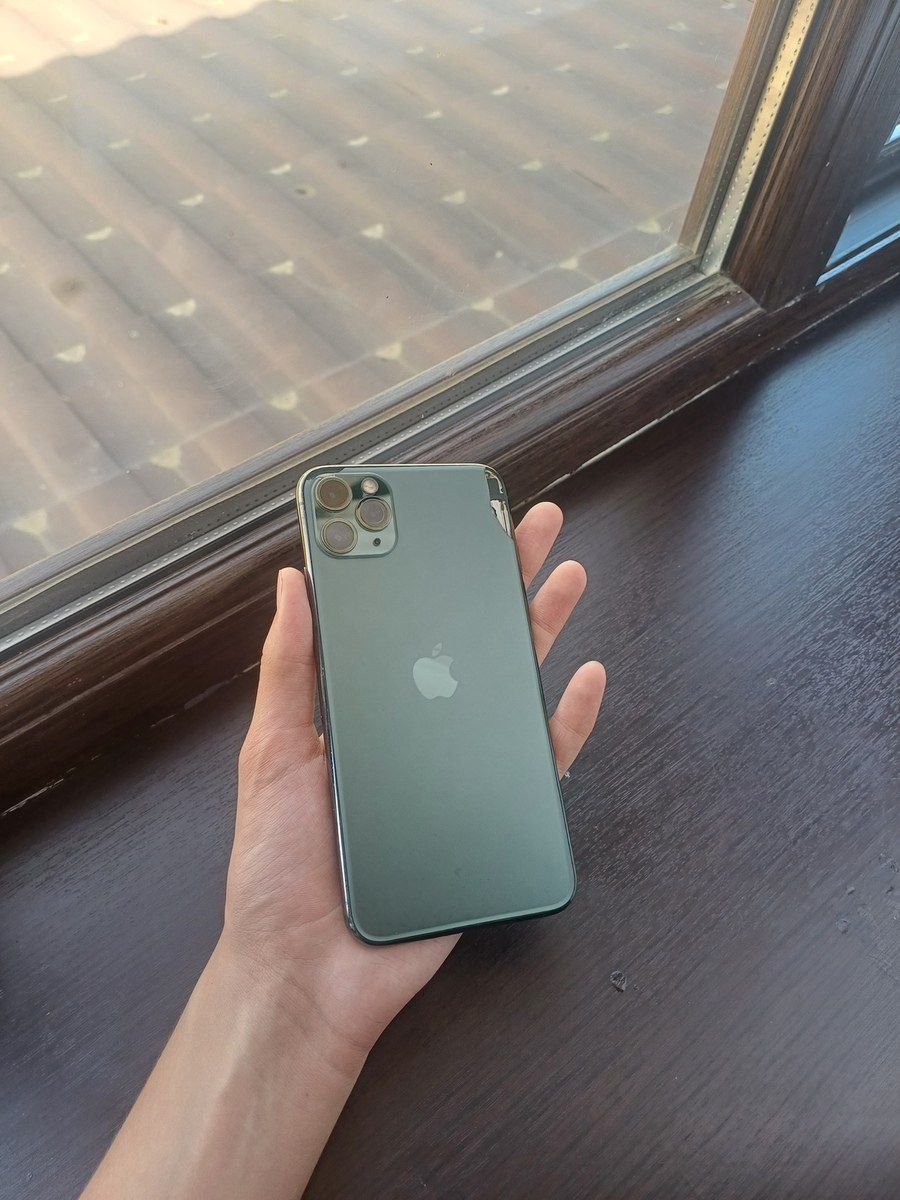 Apple iPhone 11 Pro Max Midnight Green 64GB/4GB — Smartfonlar, Beyləqan (2)