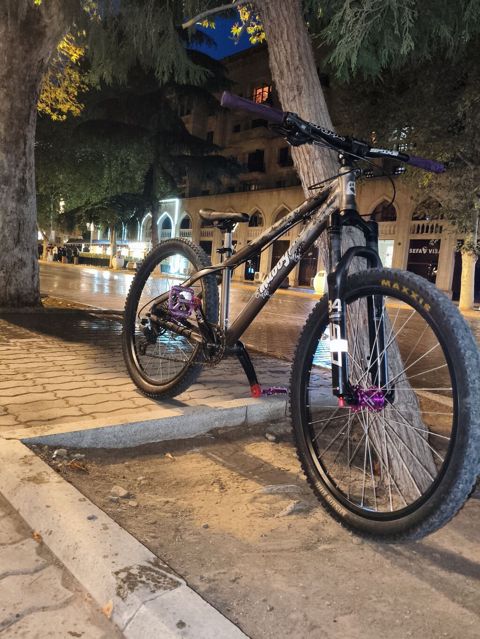 Velosiped mudy fox 26 vilka hassns 120mm diskler mavic 219 ftulkalar — Gəncə