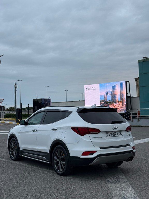 Hyundai Santa Fe, 2.0 L, 2018 il, 110 000 km 77-NK-445 — Avtomobillər, Bakı (7)