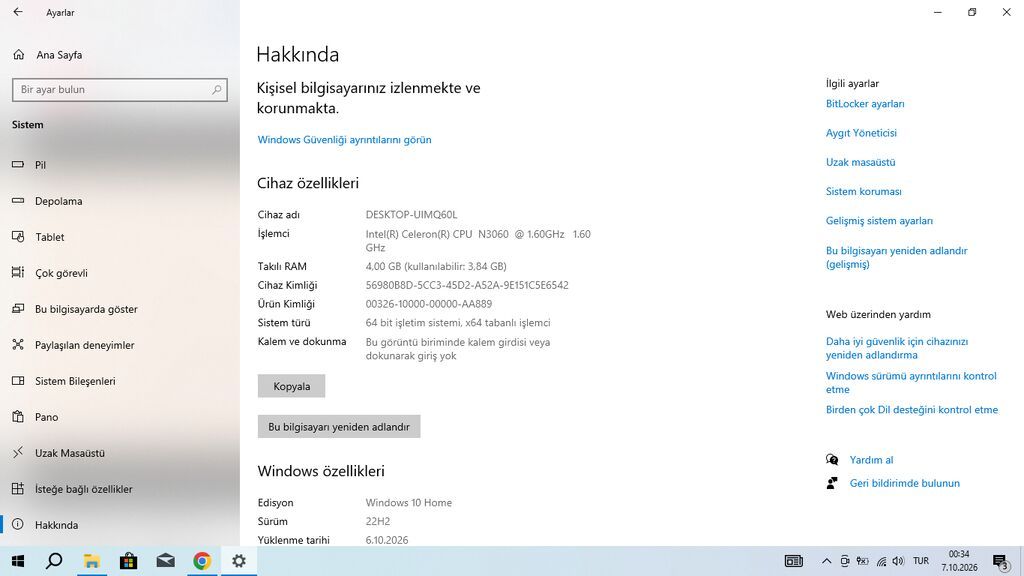 İşlənmiş Acer Extensa, 15.6 Intel Celeron, 128 GB, Ünvandan götürmə, Pulsuz çatdırılma, Rayonlara çatdırılma — Acer, Bakı (2)