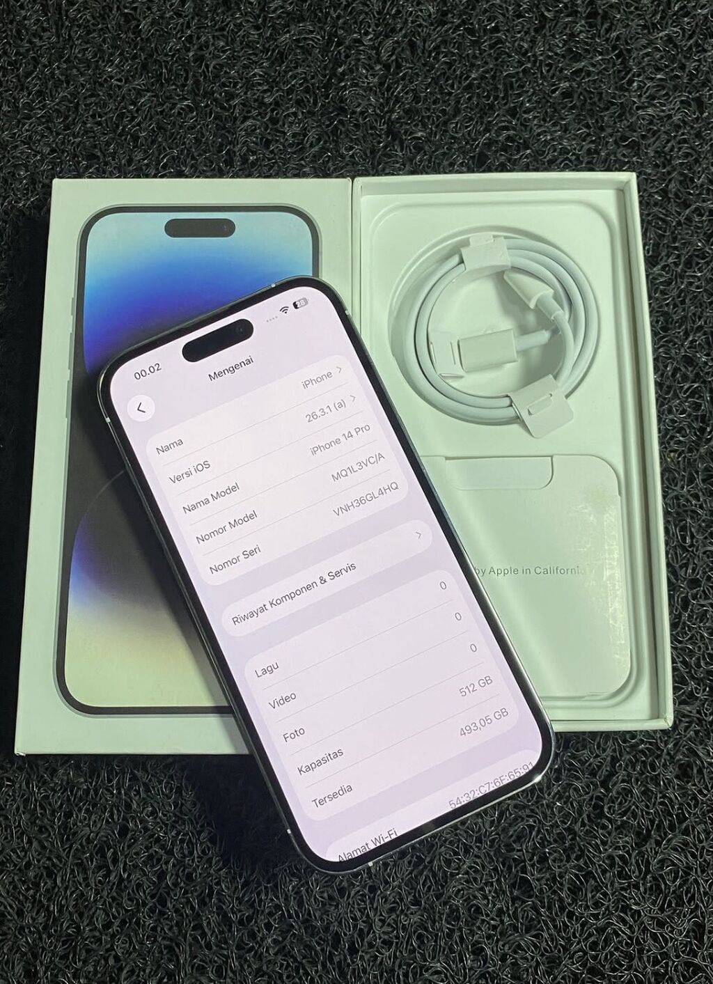 IPhone 14 Pro, 512 GB, Ağ, Zəmanət, Kredit, Simsiz şarj — Apple iPhone, Bakı (5)