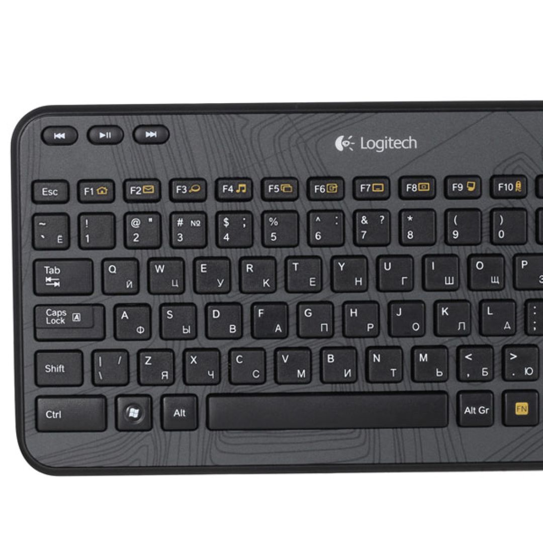 Simsiz klaviatura Logıtech K360- Russian layout (920-003095-N) — Klaviaturalar və siçanlar, Bakı (3)