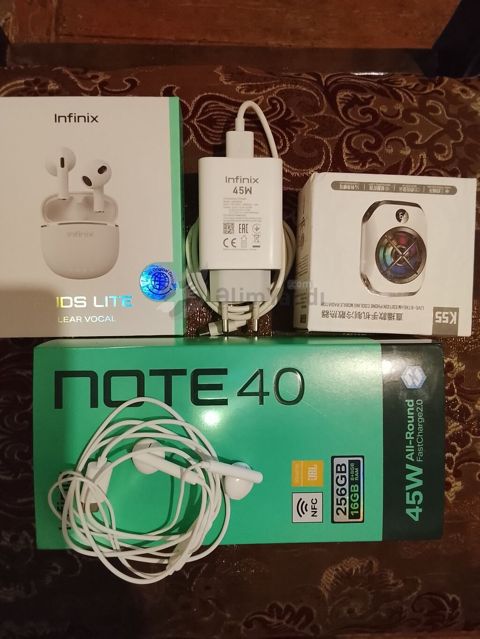 Infinix Note 40, 256 GB, rəng - Boz — 300 ₼ · Bakı · Elektronika Infinix Note 40, 256 GB, rəng - Boz — Bakı
