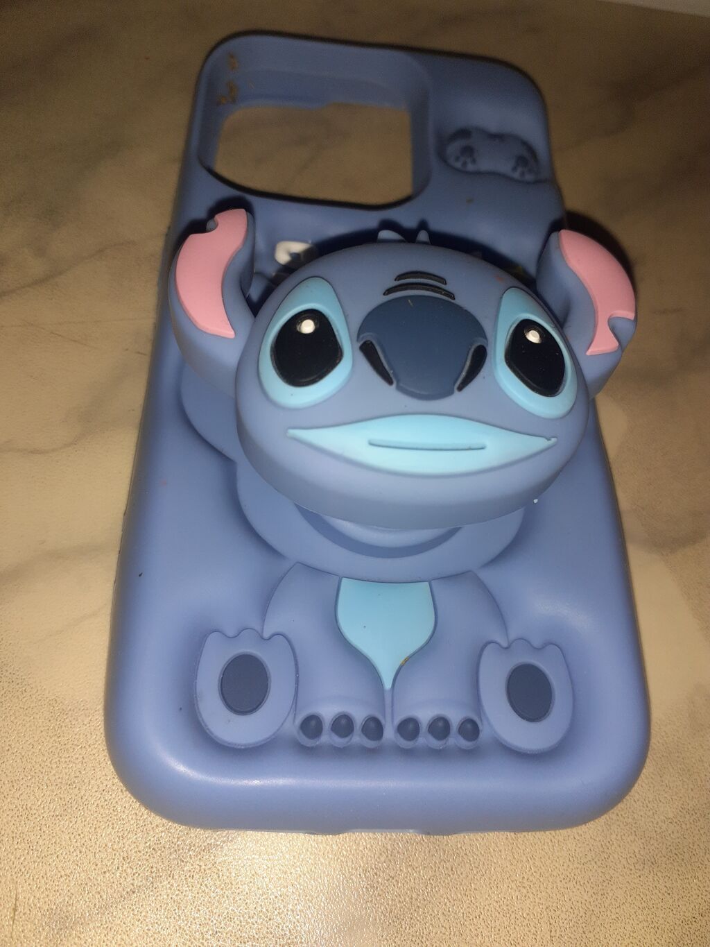 Məhsul: Stitch temalı silikon telefon qabı - Material: Yumşaq — Digər, Masazır (4)
