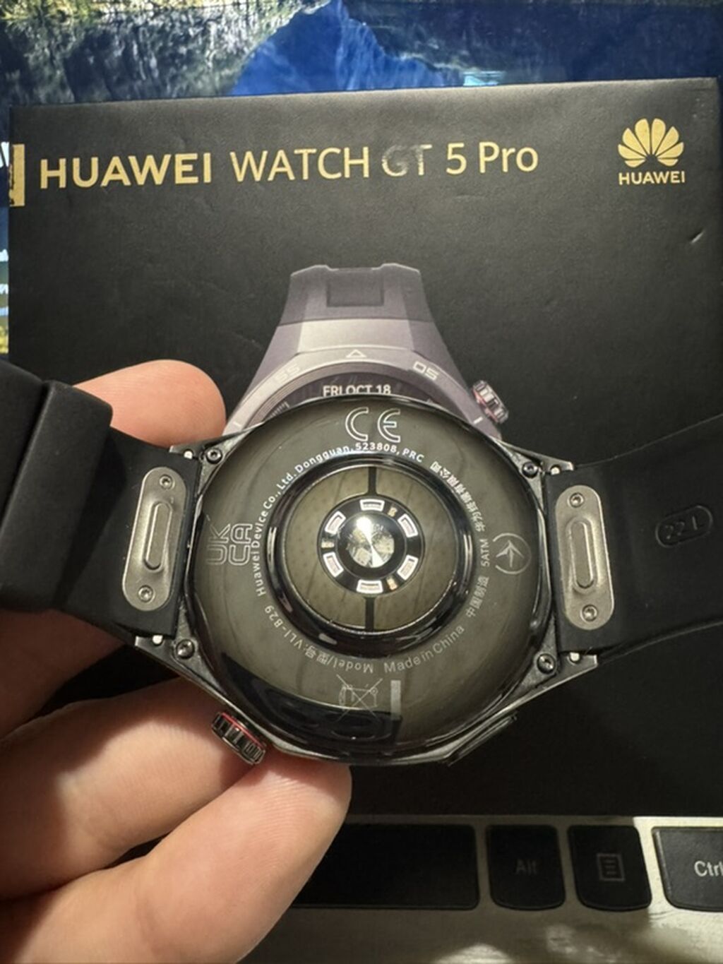 Huawei Watch GT 5 Pro ağıllı saat Tam ideal veziyyetde, 1 eded kemer — Ağıllı saatlar, Bakı (7)