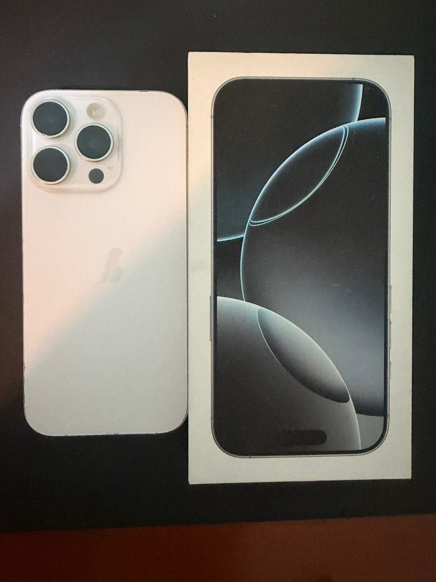 Apple iPhone 16 Pro White Titanium 256GB/8GB — Smartfonlar, Bakı (2)