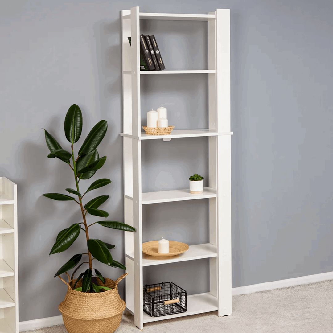 Stellaj Letta, ağ, Ldsp, 60x28x180 sm — Mallar, Bakı