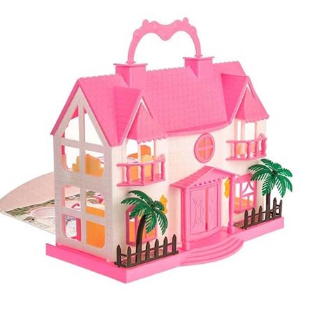 Kukla evi Azine, 3-5 ya, plastik, ağ/çəhrayı, 25x14x26 sm — 15.85 ₼ · Bakı · Mallar Kukla evi Azine, 3-5 ya, plastik, ağ/çəhrayı, 25x14x26 sm — Bakı