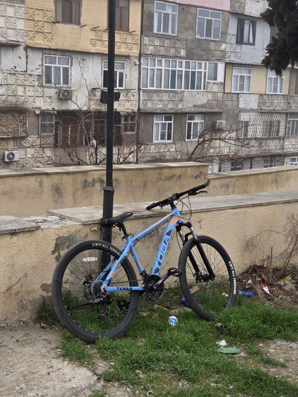 Velosiped yaxşı vəziyyətdədir, normal istifadə olunub. Kameralar — Dağ velosipedləri, Bakı (5)