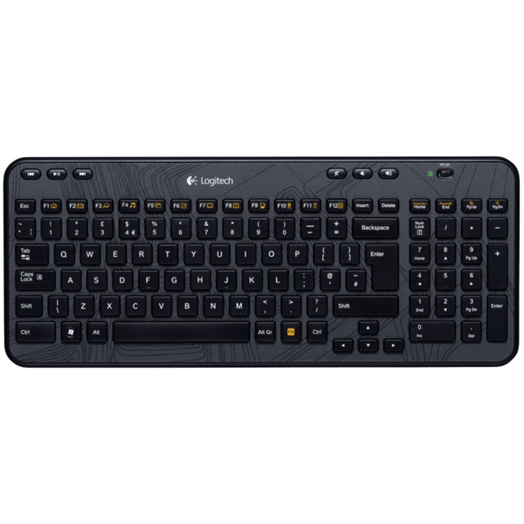Simsiz klaviatura Logıtech K360- Russian layout (920-003095-N) — Klaviaturalar və siçanlar, Bakı (2)