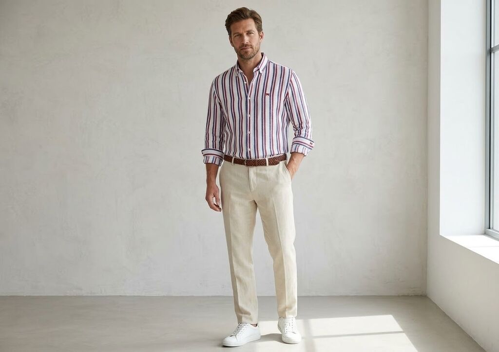 Köynək, Burberry, M, rəng - Ağ — Köynək, Bakı (2)