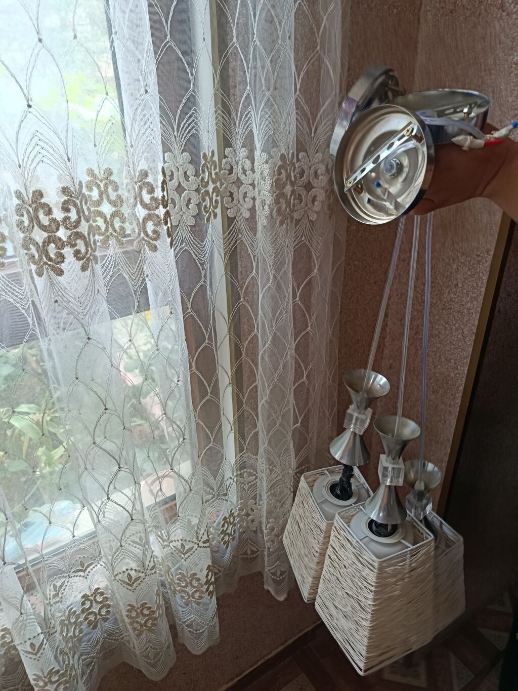 Çılçıraq, 6 lampa, Metal — Tavan is?qlar? v? cilc?raqlar, Saray (3)