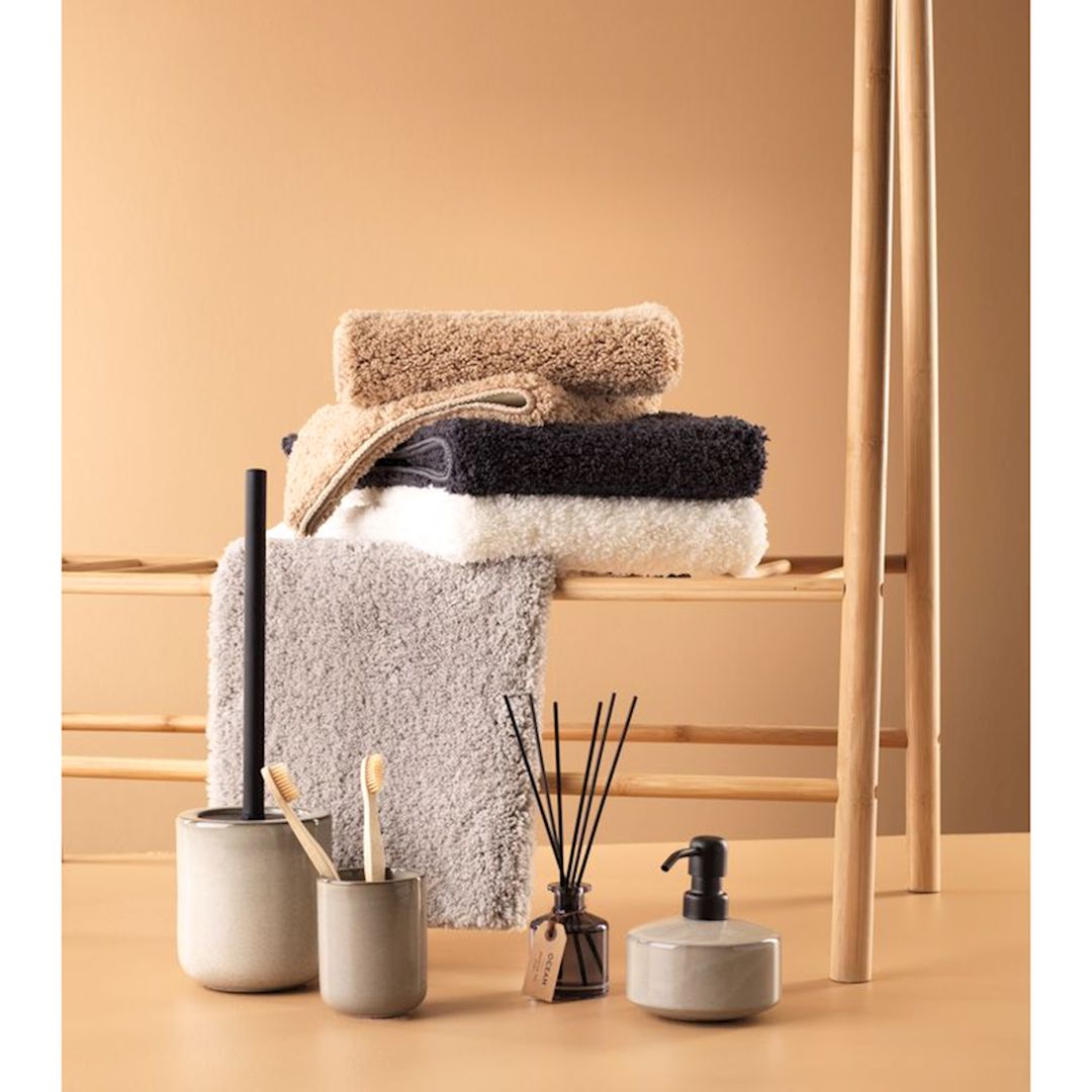 Hamam üçün xalça Jysk Karlstad By Kronborg 70x120 sm, polyester/lateks, Light grey — Mallar, Bakı (2)