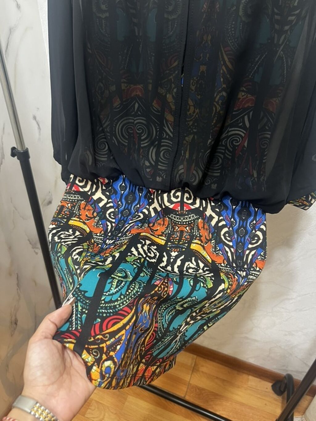 Qadın paltarı – CTN Collection, ölçü 36 - Dizüstü uzunluqda, bel — Gündəlik paltarlar, Bakı (6)