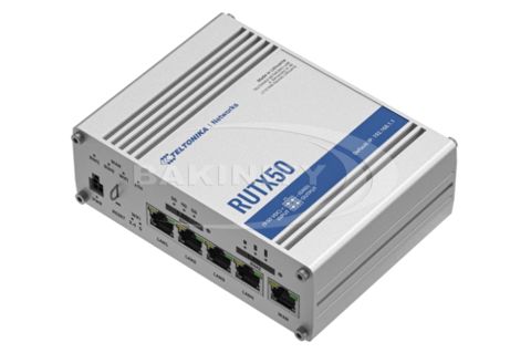 Router Teltonika RUTX50 5G (RUTX50000000) — 1 434.2 ₼ · Bakı · Routerlər Router Teltonika RUTX50 5G (RUTX50000000) — Bakı