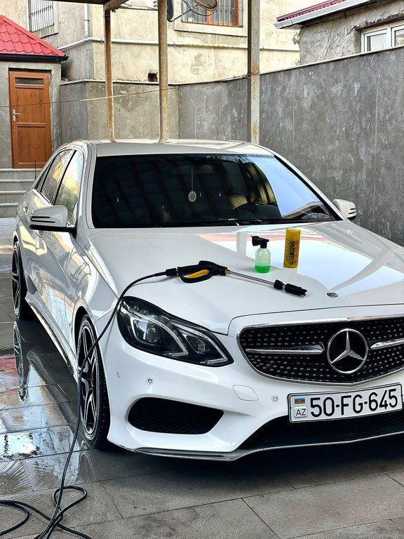 Mercedes E 220, 2.1 L, 2014 il, 367 500 km 50-FG-645 — Avtomobillər, Sumqayıt (2)