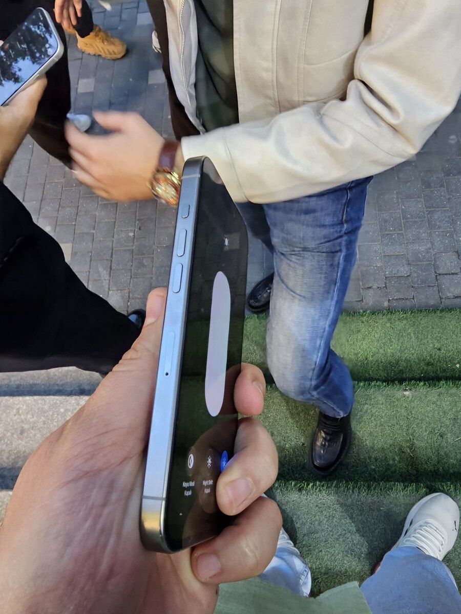Apple iPhone 15 Pro Natural Titanium 128GB/8GB — Smartfonlar, Bakı (6)