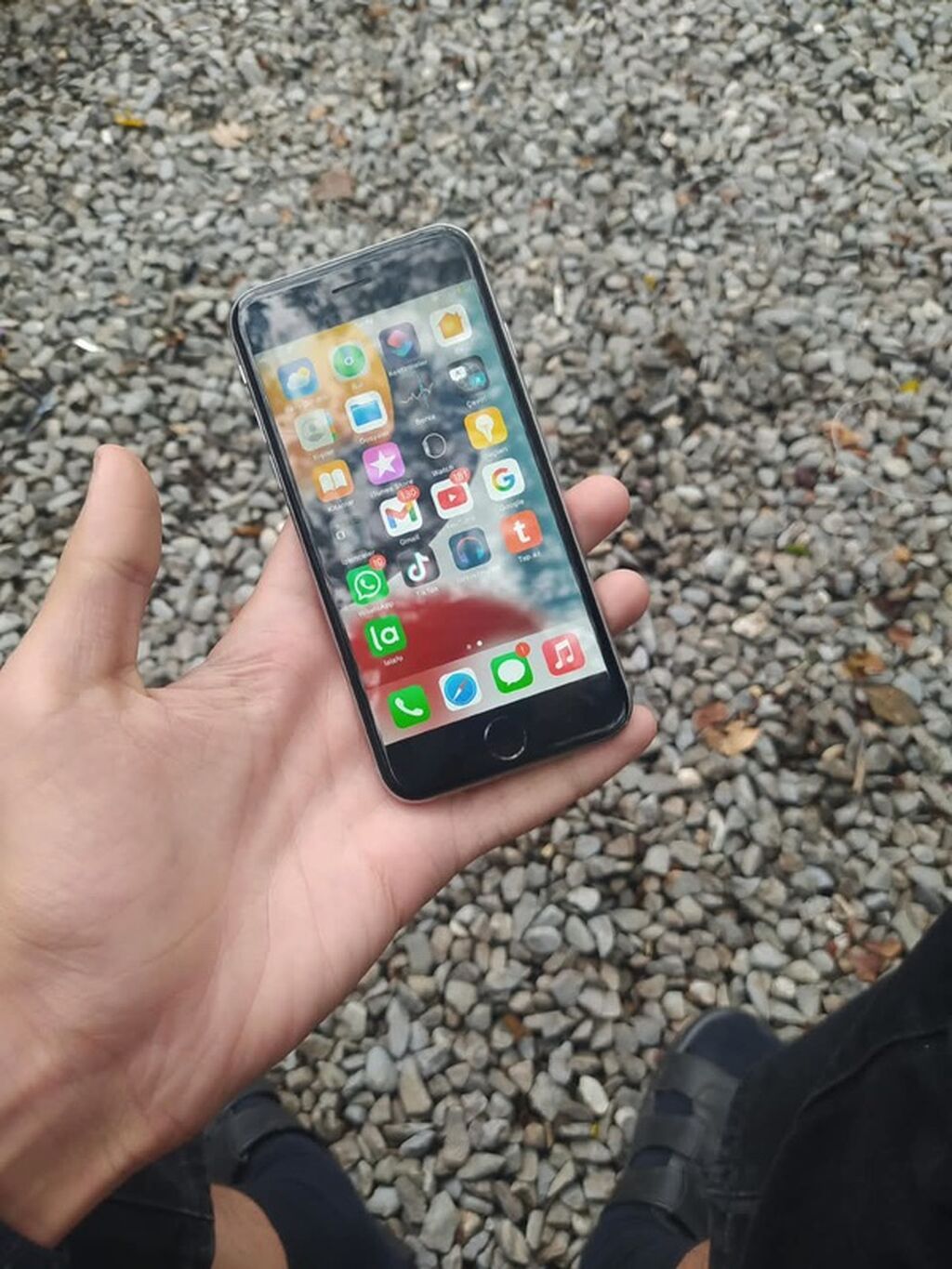 IPhone 6s, Space Gray, Barmaq izi — Apple iPhone, Şəki (2)