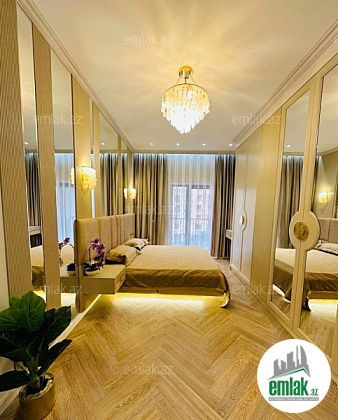 Satılır 3 otaqlı 95 m² yeni tikili Şah İsmayıl Xətai m — Mənzil (10)