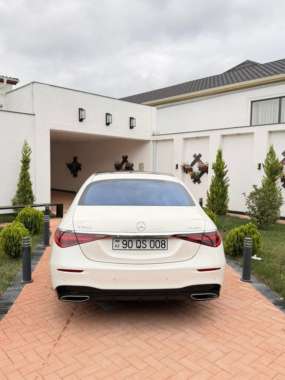 Mercedes S 500 4MATIC, 3.0 L, 2021 il, 44 600 km 90-QS-008 — Avtomobillər, Bakı (4)
