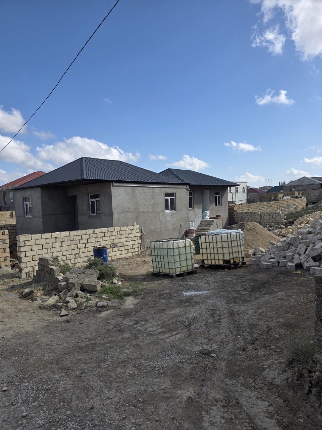 Satılır 3 otaqlı həyət evi/bağ evi 100 m² — Ev, villa, Bakı (3)