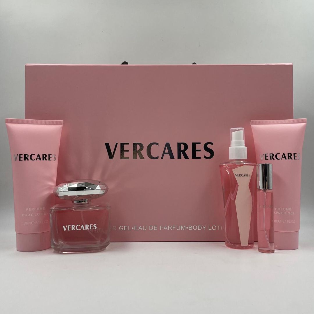Vercares qadınlar üçün ətir dəsti (ətir suyu 100 ml + duş geli 150 ml + bədən losyonu 150 ml + sprey-ətir 100 ml + ətir nümunəsi 15 ml) — Mallar, Bakı (2)