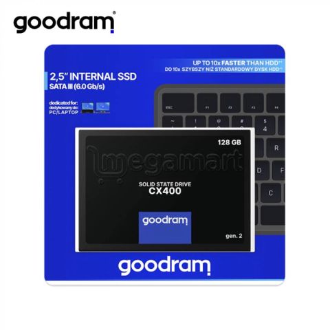 SSD yığıcı GoodRam CX400 Gen.2 (SSDPR-CX400-128-G2) — Bakı