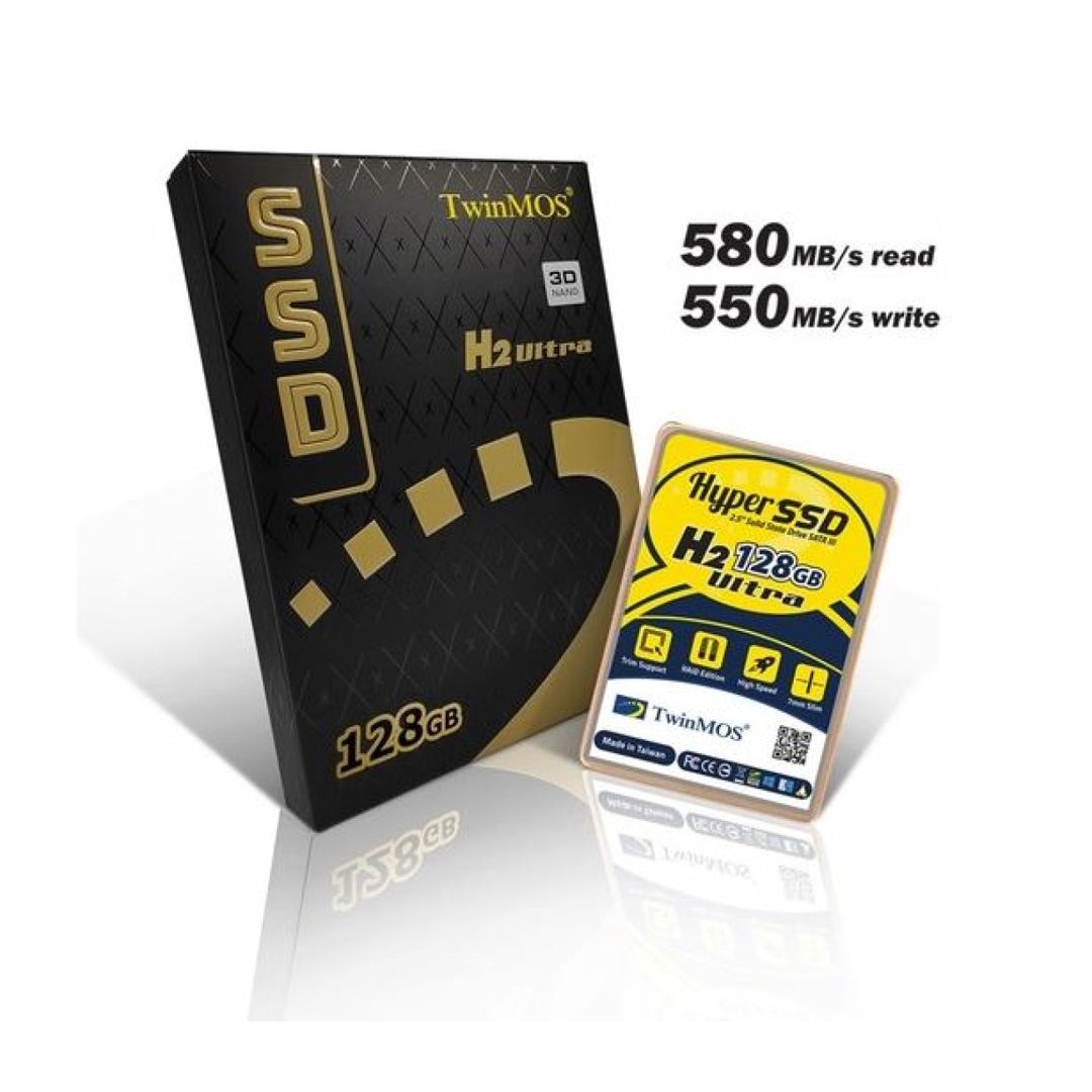 TwinMOS 128GB 2.5″ SATA3 SSD 580-550Mb/s (TM128GH2U-N) — Sabit diskləri, Bakı