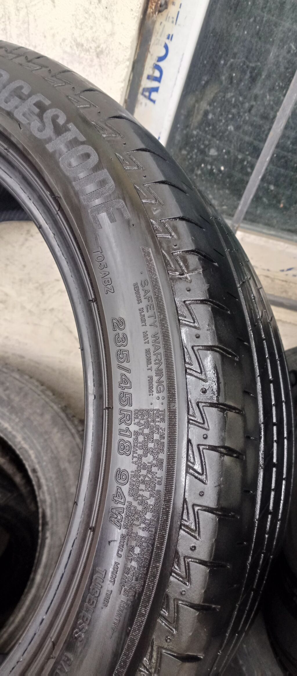 İşlənmiş Şin Bridgestone 235 / 45 / R 18 — Şinlər, Bakı (3)