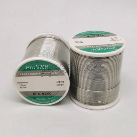 Lehim aləti üçün aksessuar Pro'sKit 8PK-033K (250g., 1.0mm) — 59 ₼ · Bakı · Elektrik alətləri Lehim aləti üçün aksessuar Pro'sKit 8PK-033K (250g., 1.0mm) — Bakı